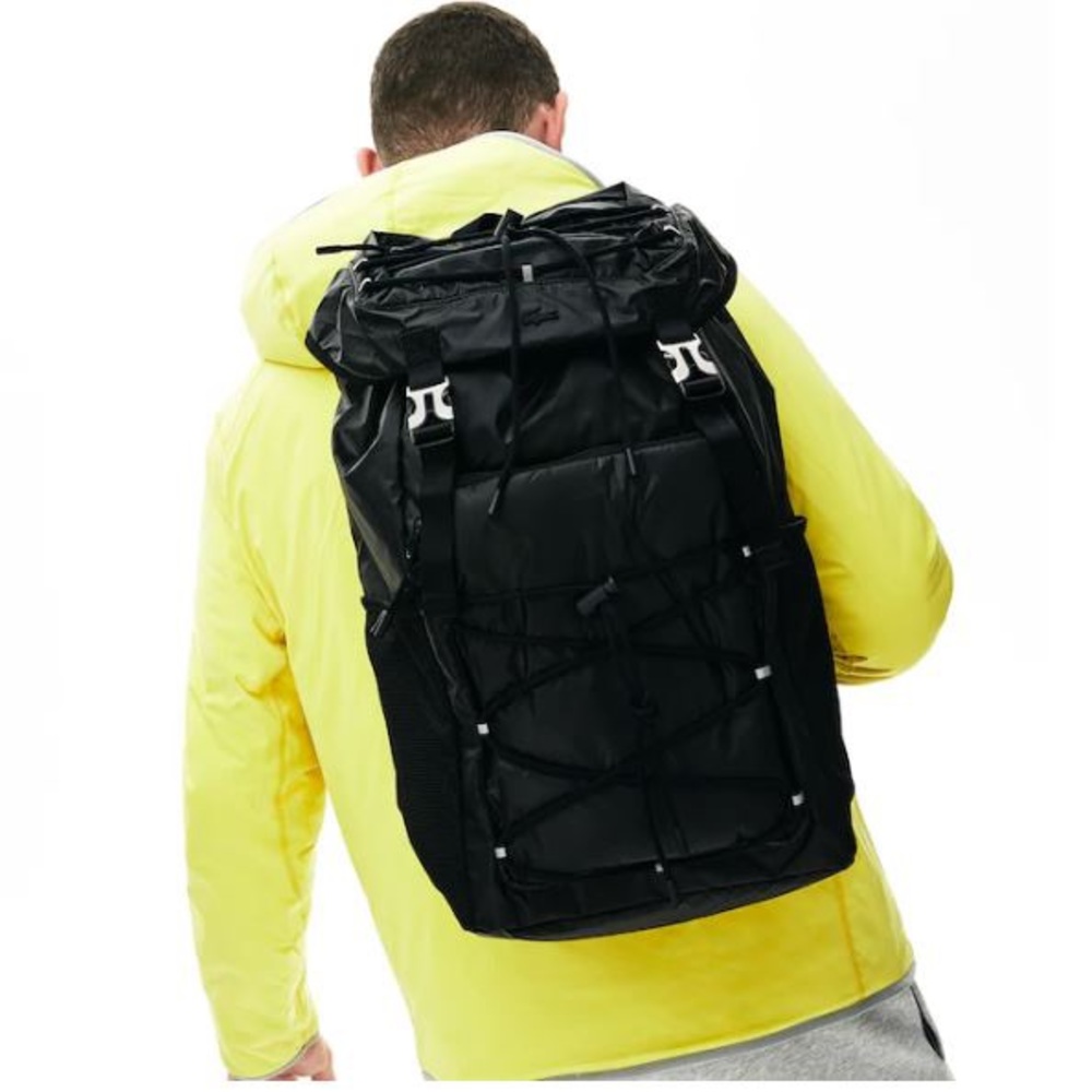 Men's Altitude Drawstring Flap Nylon Backpack